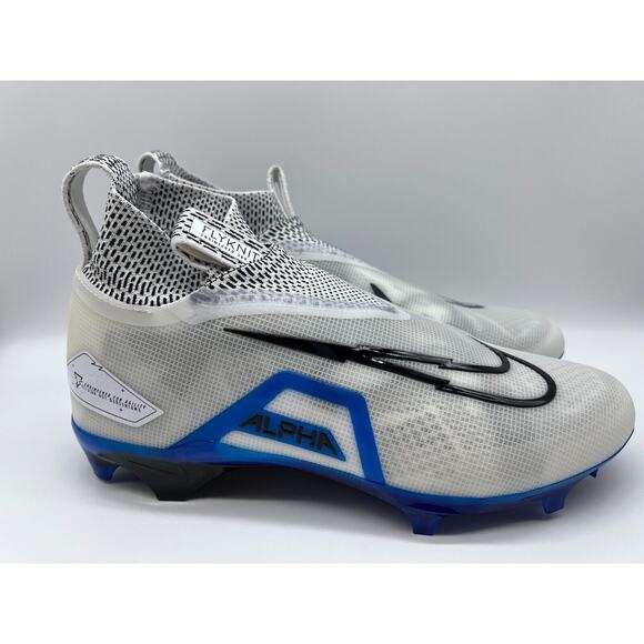Nike Alpha Menace Elite 3 Football Cleats Ghost Laces CT6648-101 Men’s Size 10📦